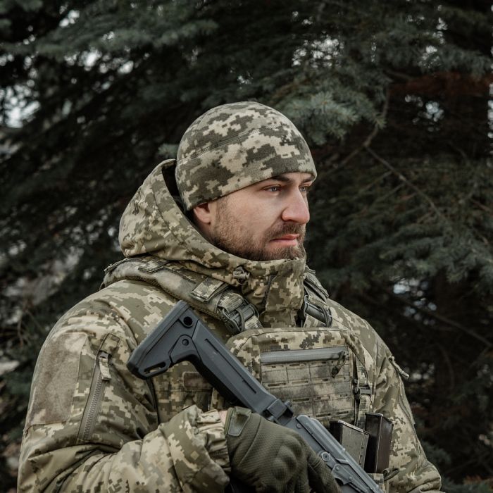 M-Tac шапка Watch Cap Elite фліс (320г/м2) with Slimtex MM14