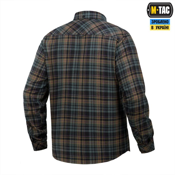 M-Tac сорочка Lumberjack Merino Cold Weather Blue/Yellow