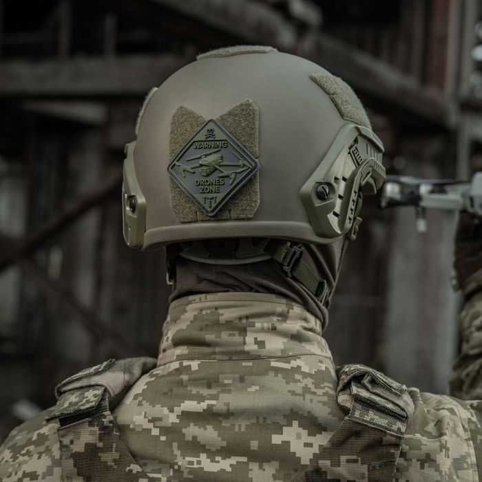 M-Tac нашивка Drones Zone PVC Olive