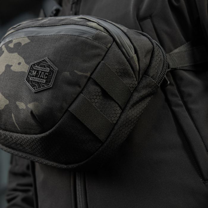 M-Tac сумка Sphaera Hex Hardsling Bag Large Elite Multicam Black/Black