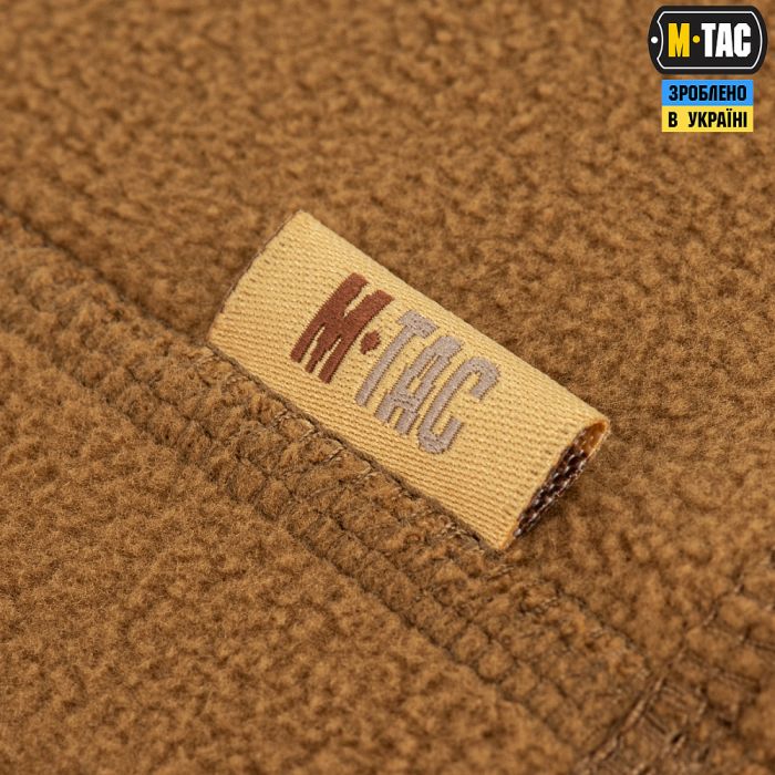 M-Tac шарф-труба Elite короткий з затяжкою фліс (320г/м2) Coyote Brown