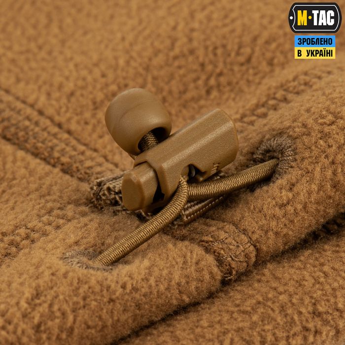 M-Tac шарф-труба Elite короткий з затяжкою фліс (320г/м2) Coyote Brown