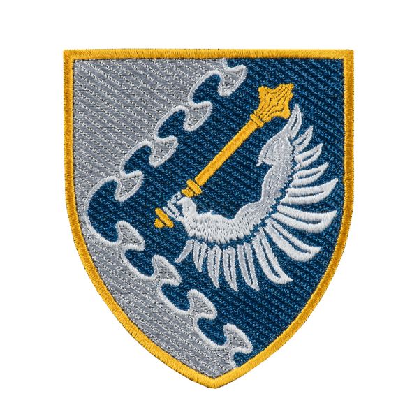 Шеврон Повітряне командування ЗАХІД кольоровий