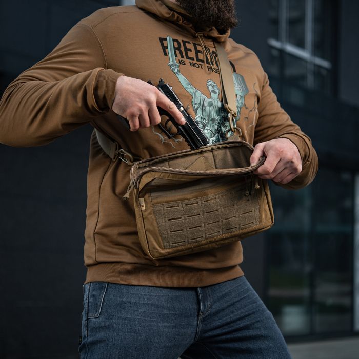 M-Tac сумка Admin Bag Medium X-Pac Elite з липучкою Coyote