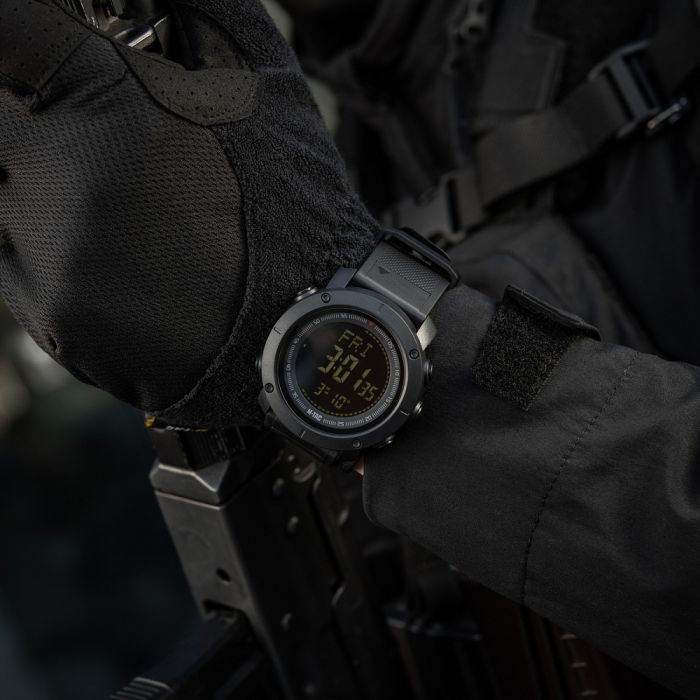 M-Tac годинник тактичний з компасом 2095 Black