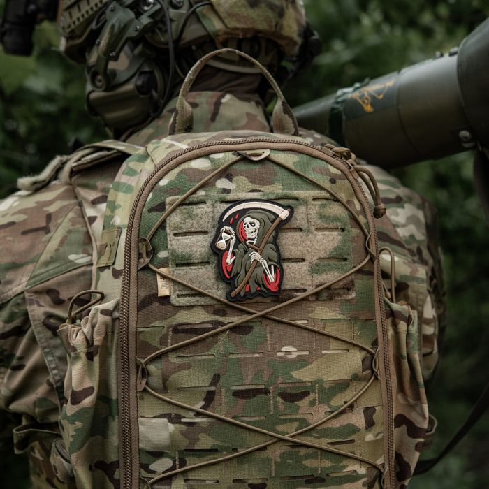 M-Tac нашивка Time PVC Black/Olive