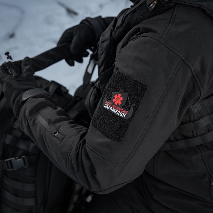 M-Tac нашивка Viking Evac UA Black