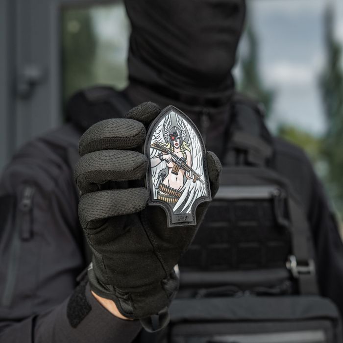 M-Tac нашивка Піка Валькірія PVC друк Black
