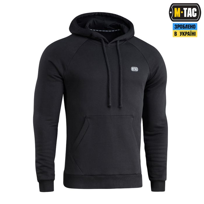 M-Tac кофта Hoodie Cotton Raglan Hard Black