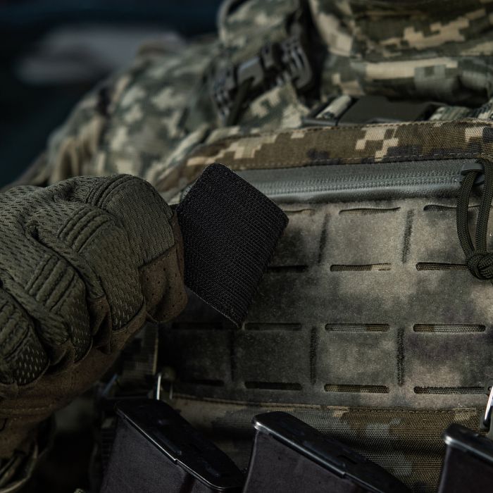 M-Tac нашивка Бог простить, ЗСУ ніколи Ranger Green/Yellow/Blue/GID