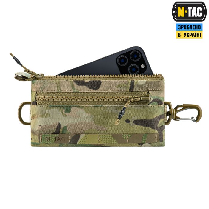 M-Tac гаманець горизонтальний з карабіном X-Pac Elite Multicam