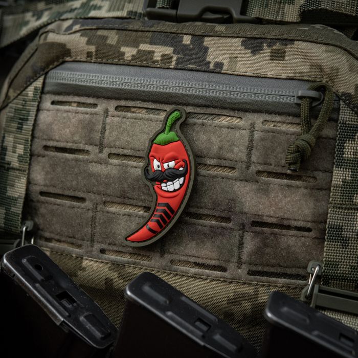 M-Tac нашивка Перчик 3D головний сержант (PVC)