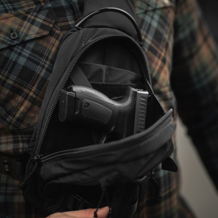 M-Tac сумка Sling Civilian Lite-NR Black