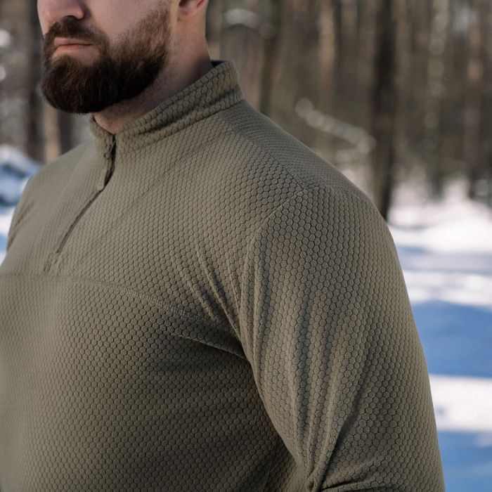 M-Tac термосорочка фліс Delta Level 2 Hex Tan