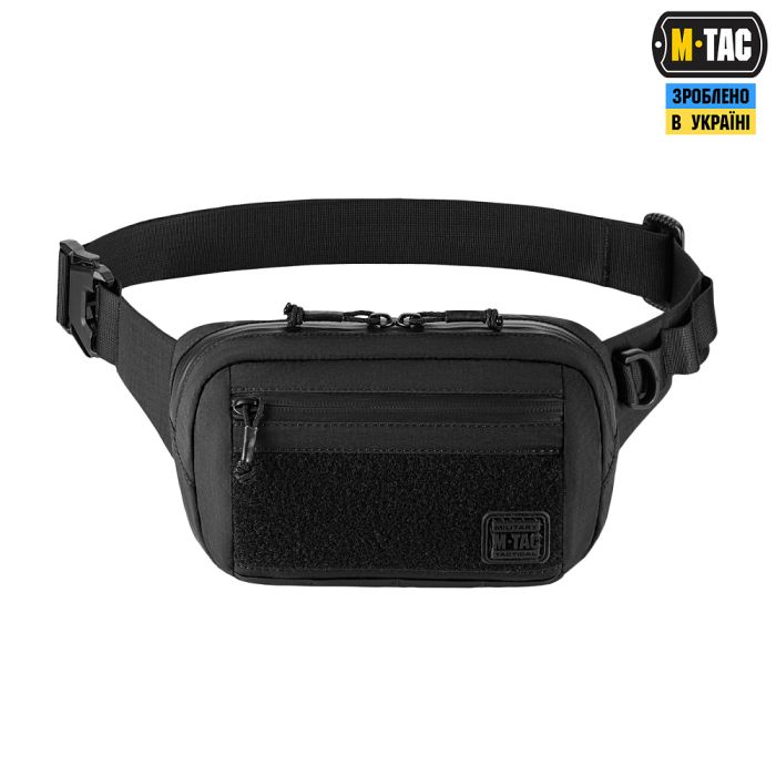 M-Tac сумка City Waist Bag з липучкою Lite-NR Elite Black