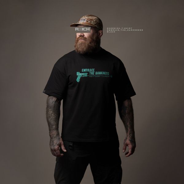 R3ICH футболка Embrace for darkness Black