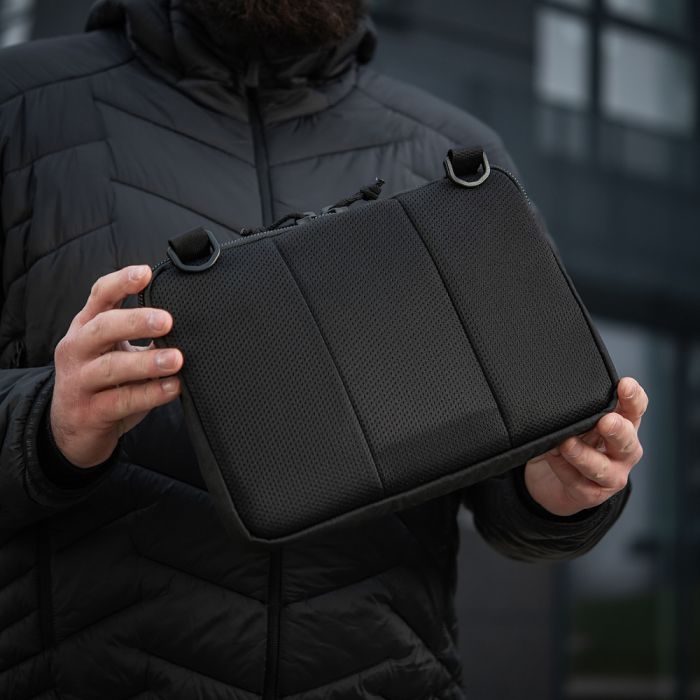 M-Tac сумка Admin Bag Medium Elite з липучкою Black