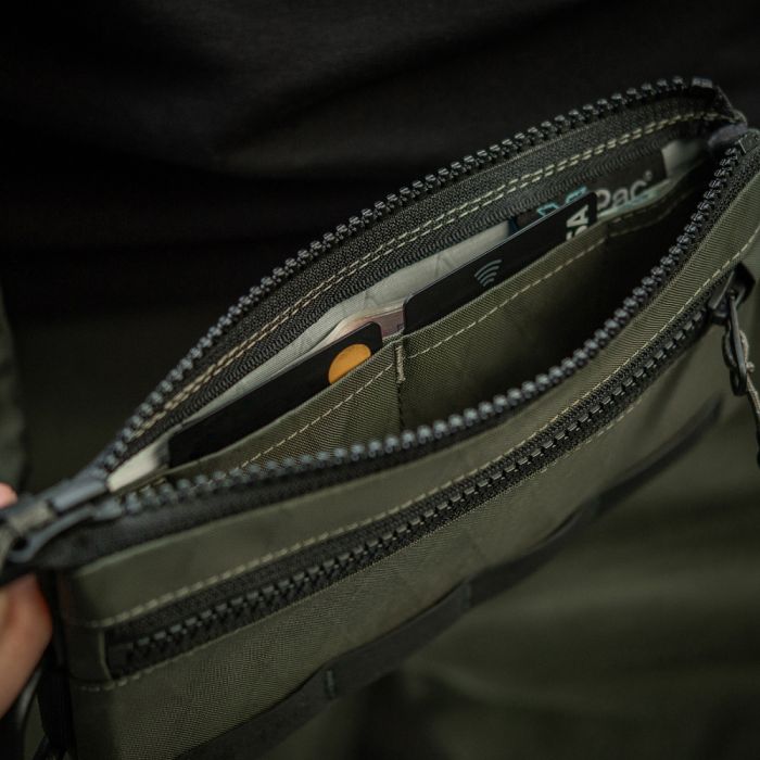 M-Tac гаманець горизонтальний з карабіном X-Pac Elite Ranger Green