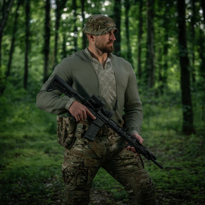 M-Tac вишиванка тактична 100% льон тип 2 олива