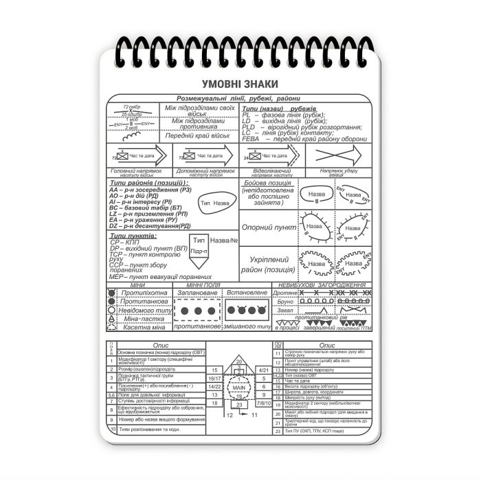 Ecopybook Tactical Блокнот командира відділення