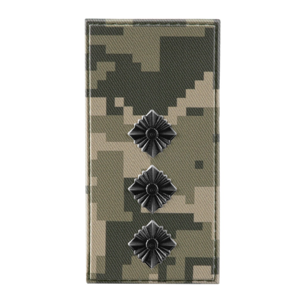 Погон ПВХ об’ємний старший лейтенант ММ14