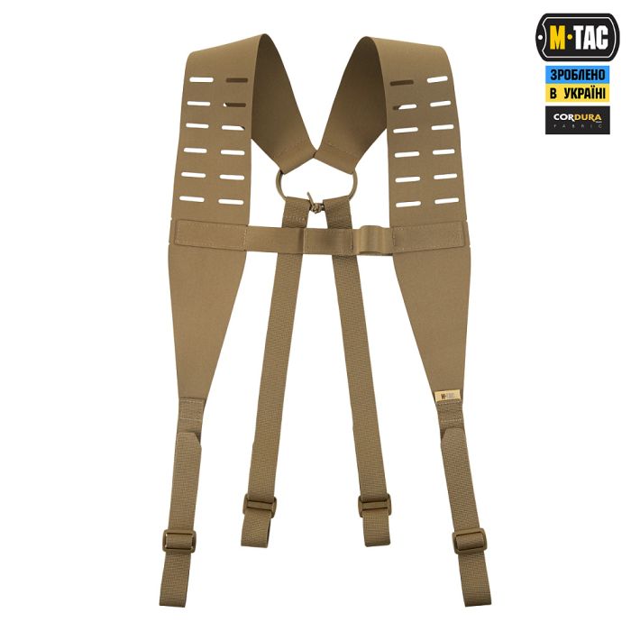 M-Tac ремені плечові для тактичного пояса Laser Cut Coyote