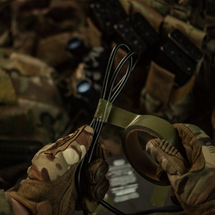 M-Tac армований скотч 25 мм 10 м олива