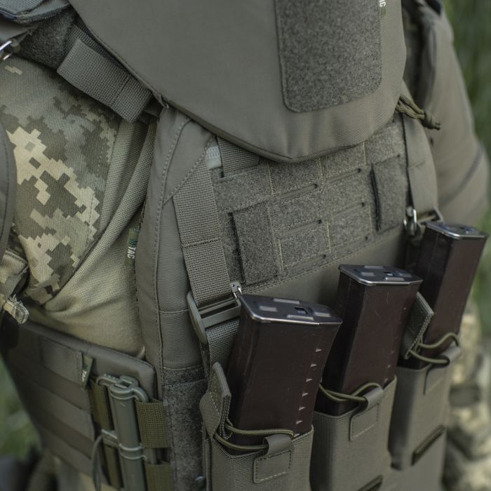 M-Tac Горжет з балістичними пакетами 1 клас захисту Elite Gen.II Ranger Green