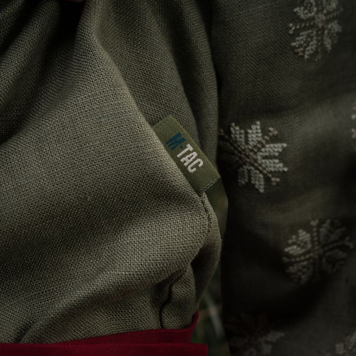 M-Tac вишиванка жіноча 100% льон тип 2 олива