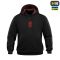 M-Tac кофта Hoodie Один в полі воїн Oversize Hard Black