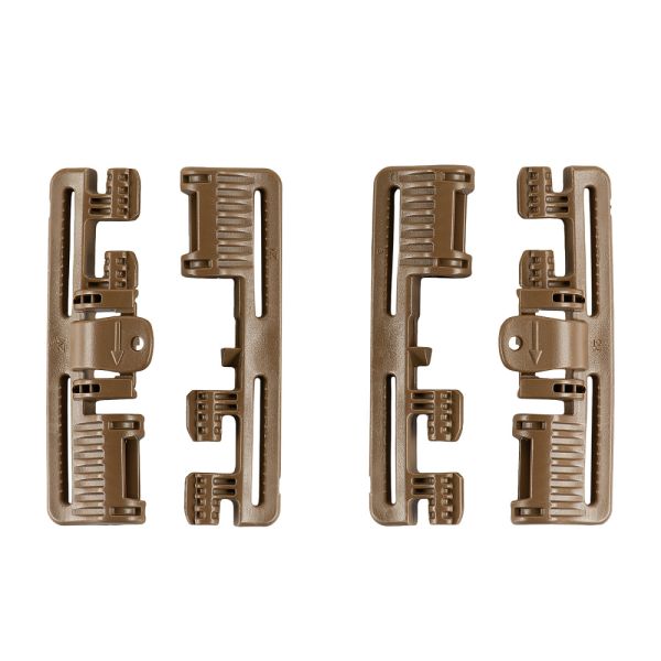 2M Пряжка швидкого скидання 80 мм (2шт) Coyote 