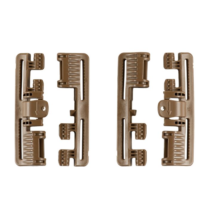 2M Пряжка швидкого скидання 80 мм (2шт) Coyote 