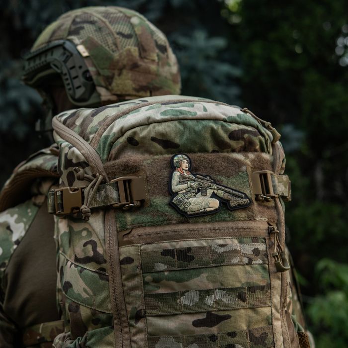 M-Tac нашивка Tactical girl №2 Skandinavik PVC MC