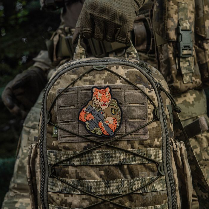 M-Tac нашивка Тигр танкові війська PVC