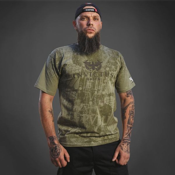 SvaStone футболка Invictus olive T-form