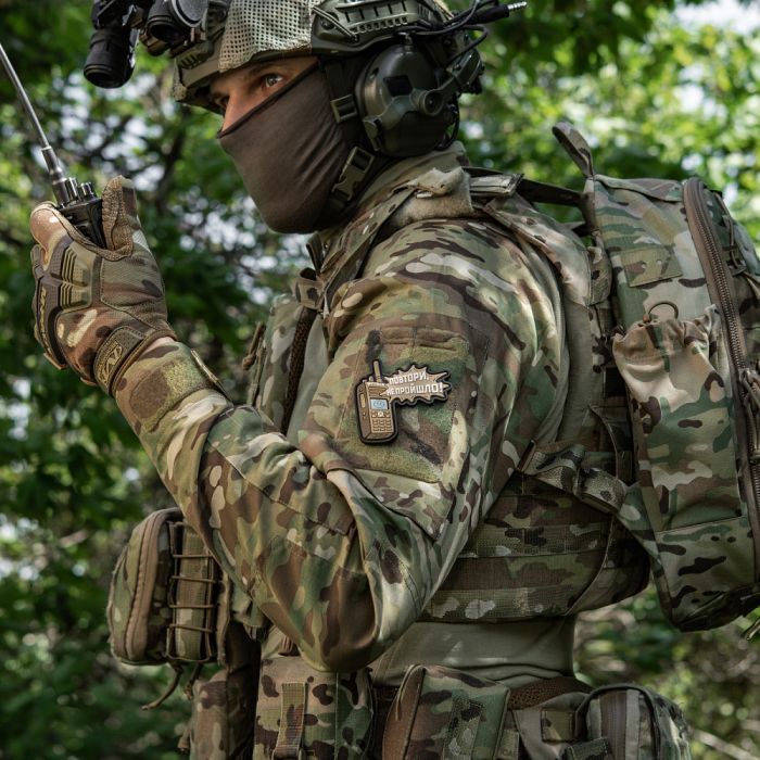 M-Tac нашивка Повтори - Не Пройшло Coyote (PVC)