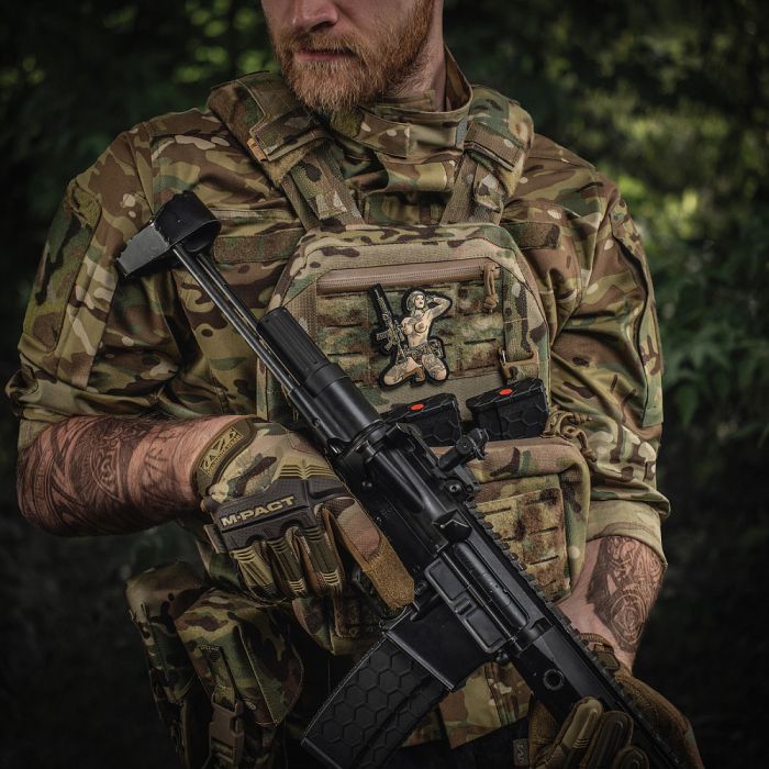 M-Tac нашивка Tactical girl №1 Skandinavik PVC MC