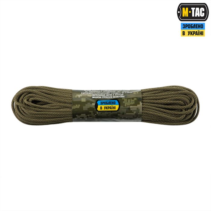 M-Tac паракорд 550 mil-spec 30m Coyote/Ranger Green Diamond