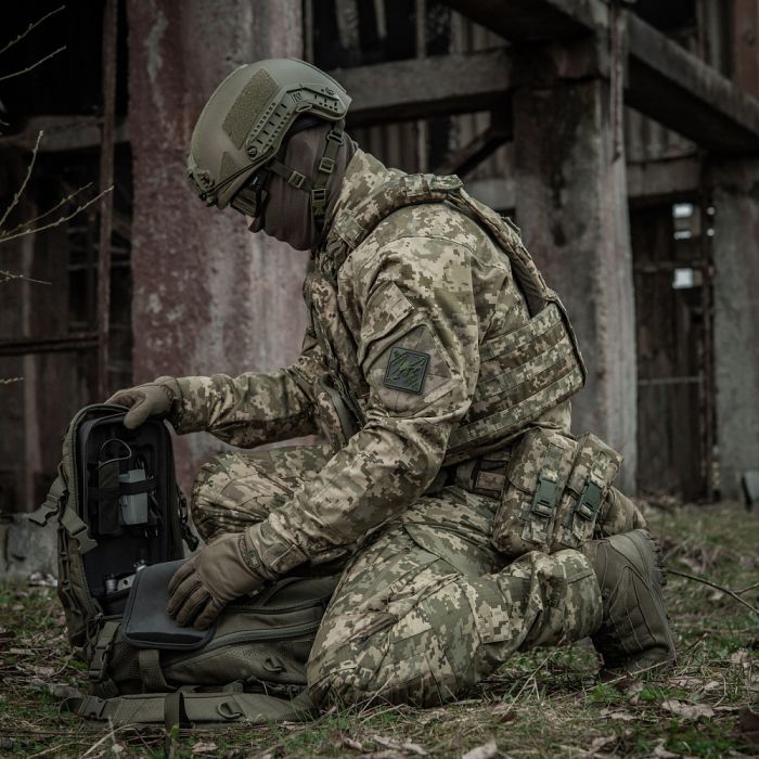 M-Tac нашивка Drones Zone PVC Olive