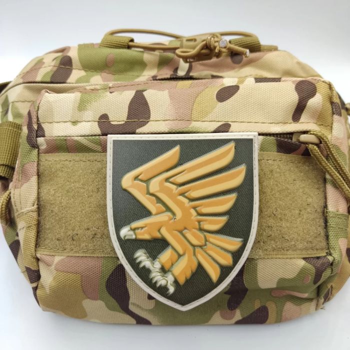 Нашивка ПВХ ЗСУ 95 окремої десантно-штурмової бригади польовий
