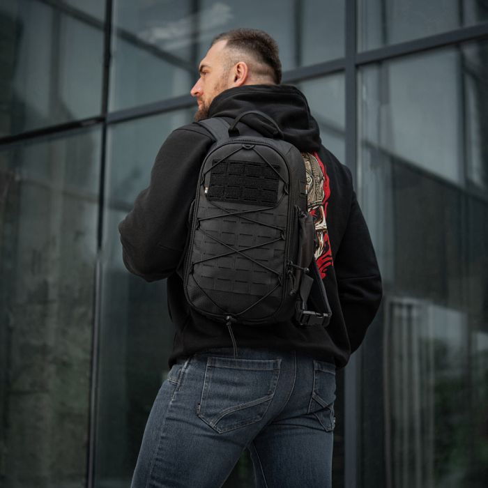 M-Tac рюкзак Sturm з ергономічними лямками Elite Black