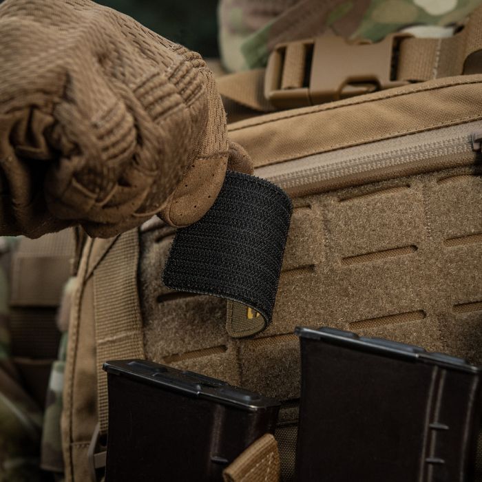 M-Tac нашивка Ukraine (с Тризубом) Laser Cut Coyote/Yellow/Blue/GID