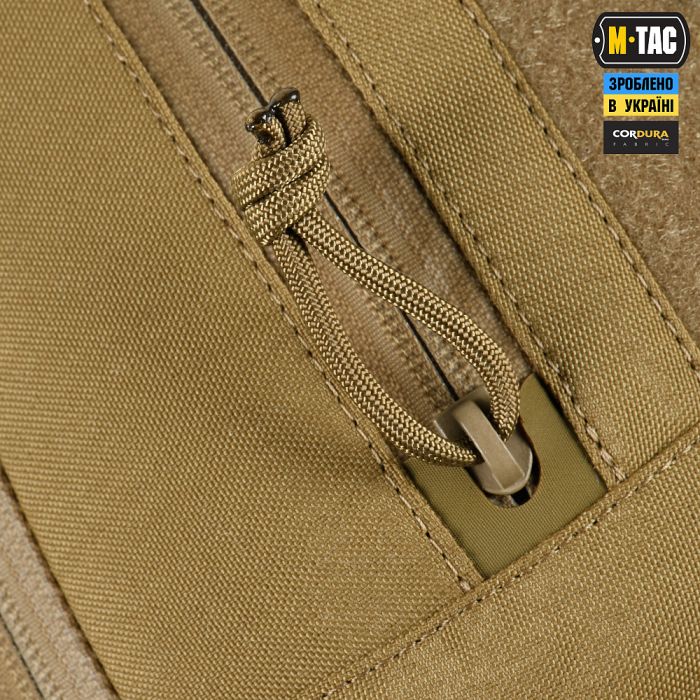 M-Tac сумка Sphaera Hardsling Bag Large з липучкою Elite Coyote