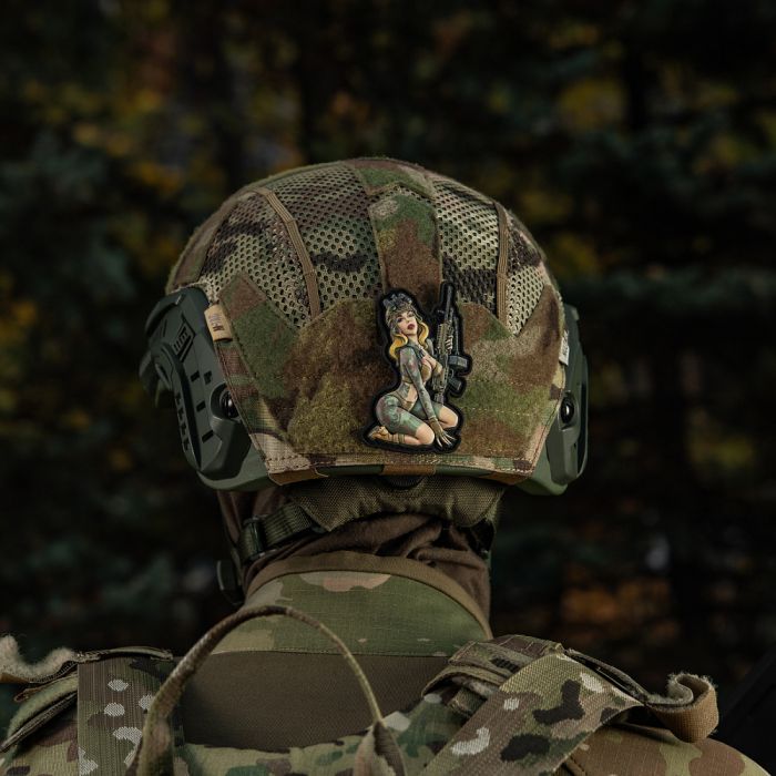 M-Tac нашивка Tactical girl №5 PVC Якудза