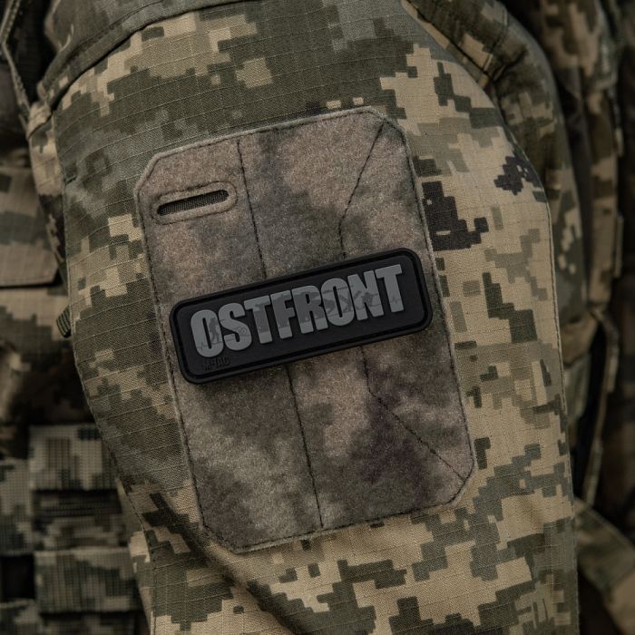 M-Tac нашивка Ostfront Black/Grey