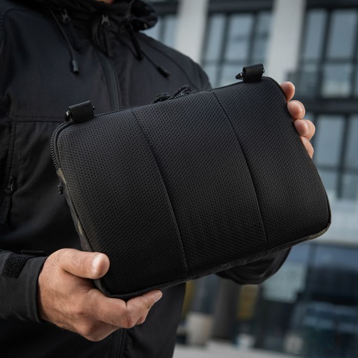 M-Tac сумка Admin Bag Medium Elite з липучкою Multicam Black/Black