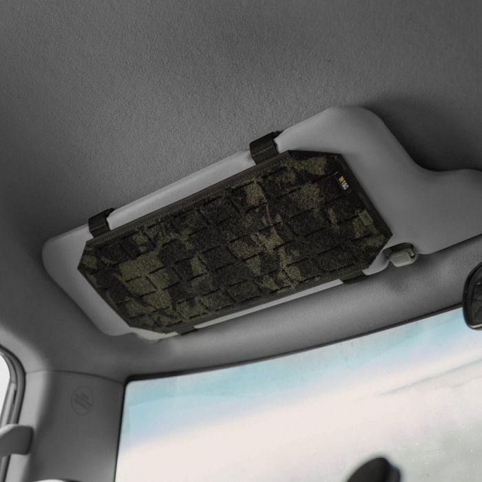 M-Tac велкро-панель на автомобільний сонцезахисний візор Elite Multicam Black