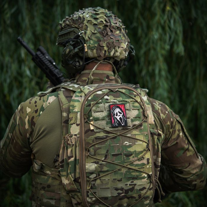 M-Tac нашивка Крик PVC Black