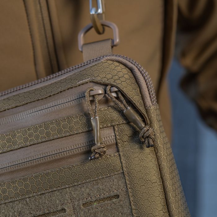 M-Tac сумка Admin Bag Large Elite з липучкою Hex Coyote