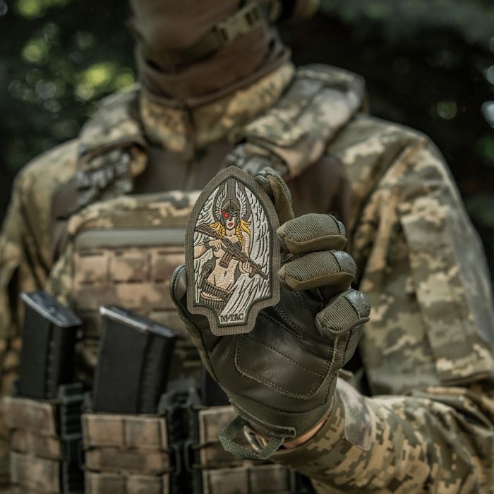 M-Tac нашивка Valkyrie (вишивка) Ranger Green